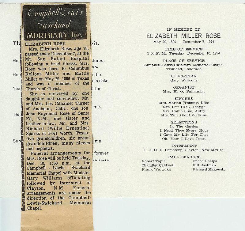 Eliz Miller Rose 120774 